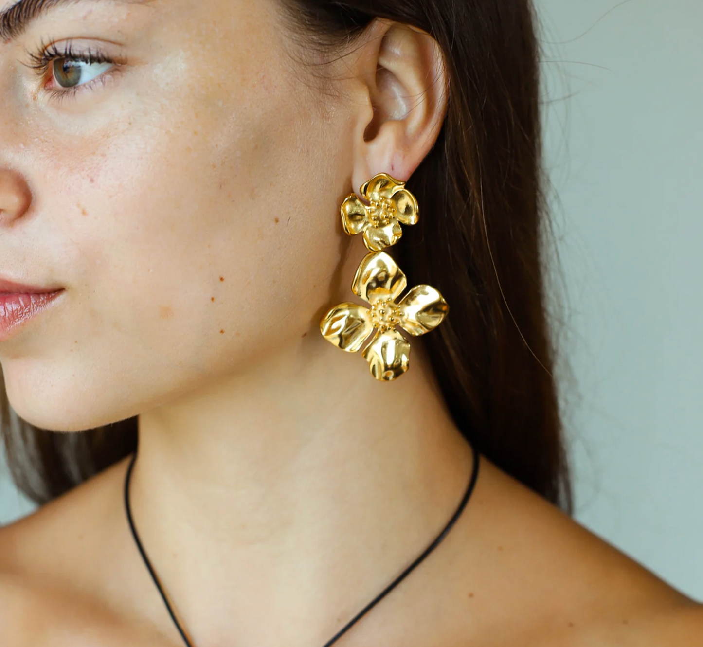 Boucles Florales Éternelles en acier inoxydable résistant à l’eau