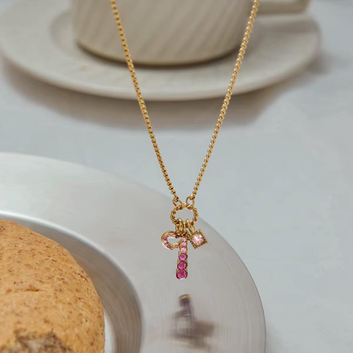 Collier Pink Charms