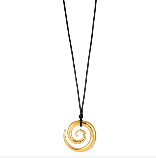 Collier Spirale d’Or