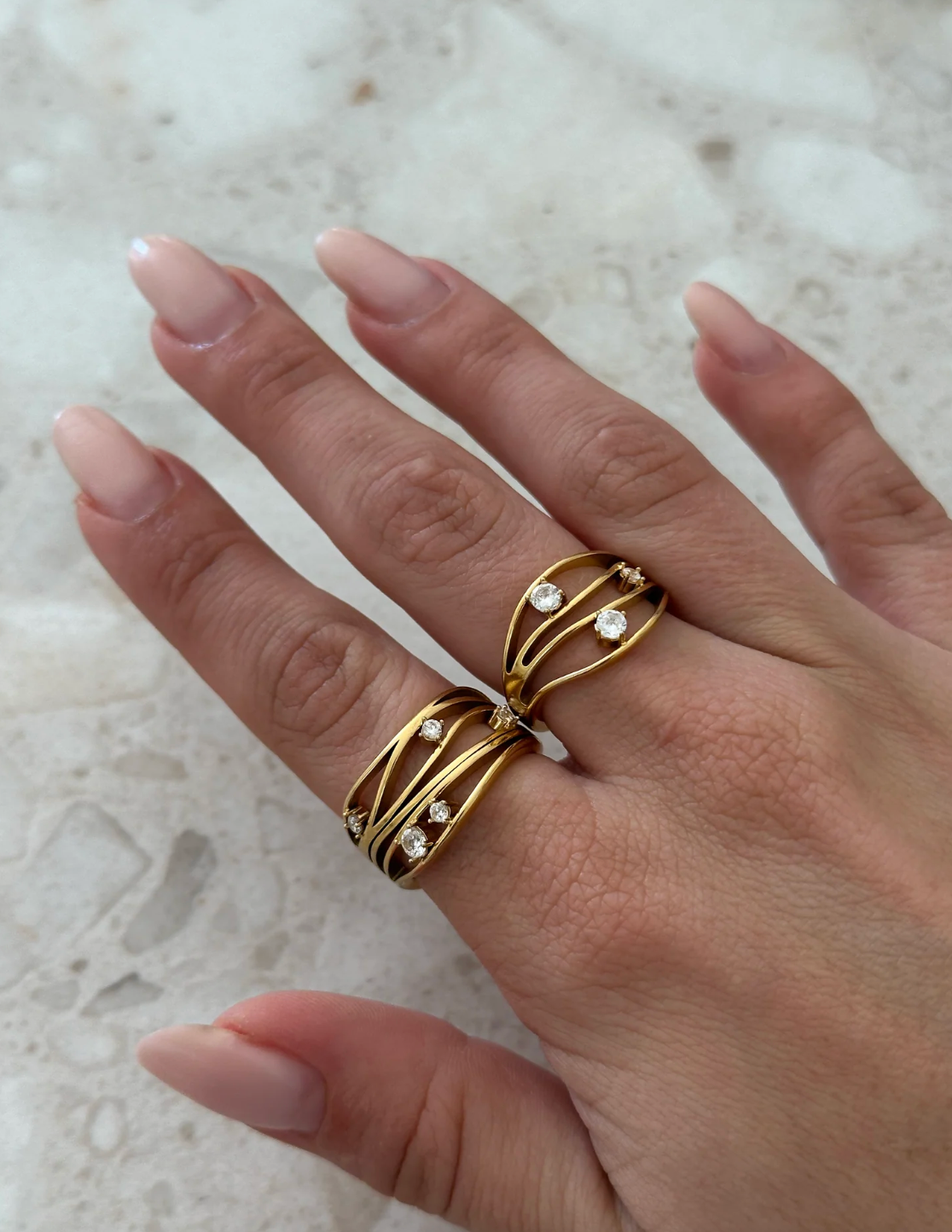 Bague Étoiles Filantes