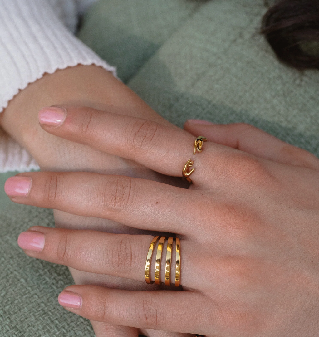 Bague Étreinte Sacrée